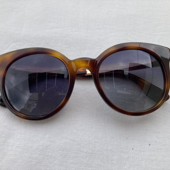 Jimmy Choo Women Vivy Havana Sunglasses Round Full Rim Shades main image 12